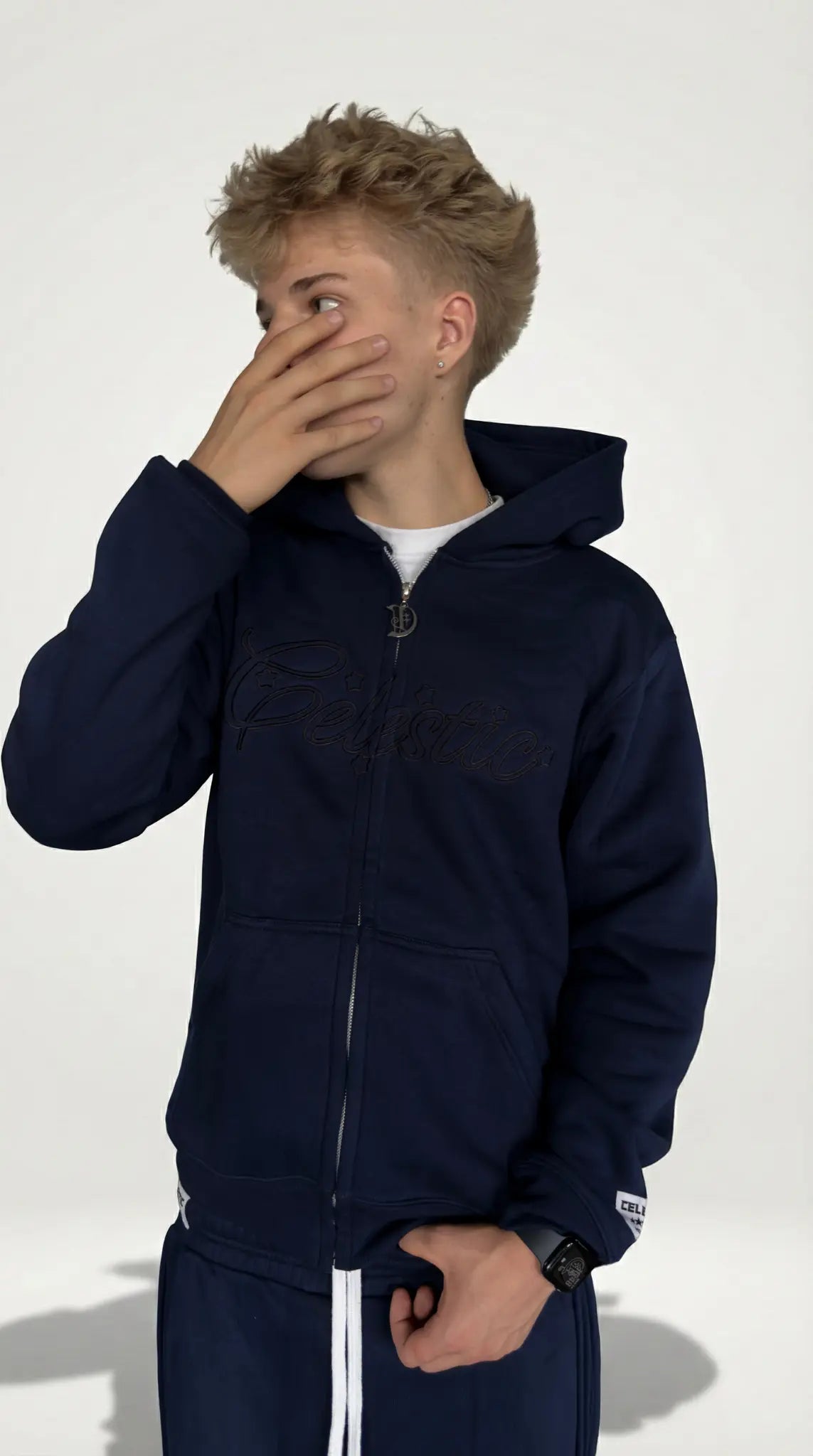 Navy Blue Hoodie