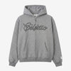 GREY OUTLINE HOODIE