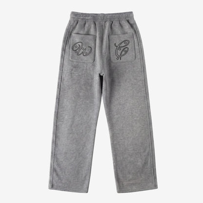 Grey Outline Pants