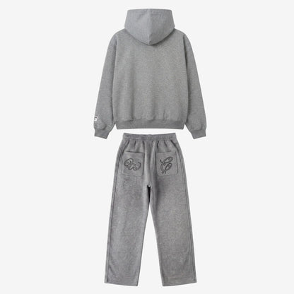 Grey Outline Tracksuit
