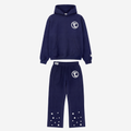NAVY BLUE STAR TRACKSUIT