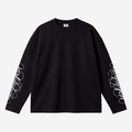 BLACK SCRIPT LONGSLEEVE
