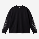 BLACK SCRIPT LONGSLEEVE