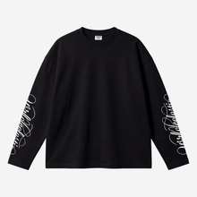 BLACK SCRIPT LONGSLEEVE